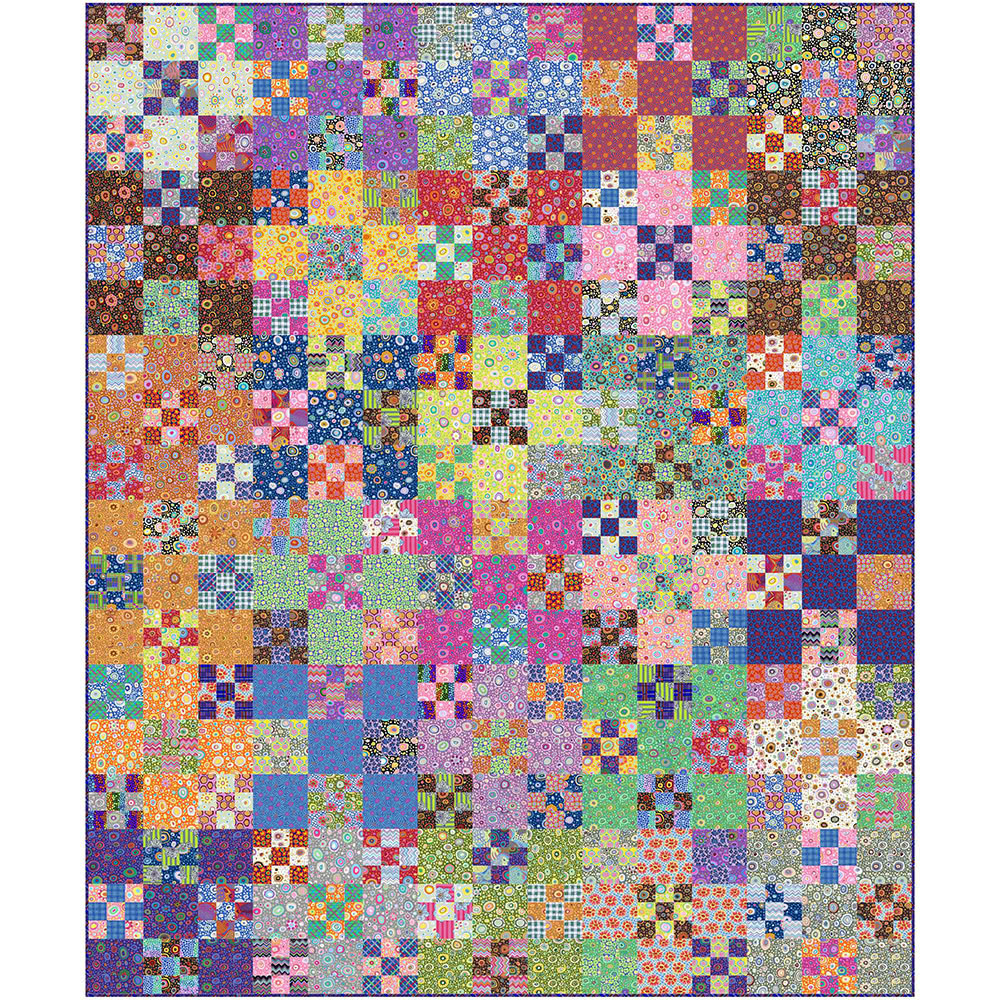 FreeSpirit Fabrics Kaffe Fassett Ode to Roman Glass Nine Patch